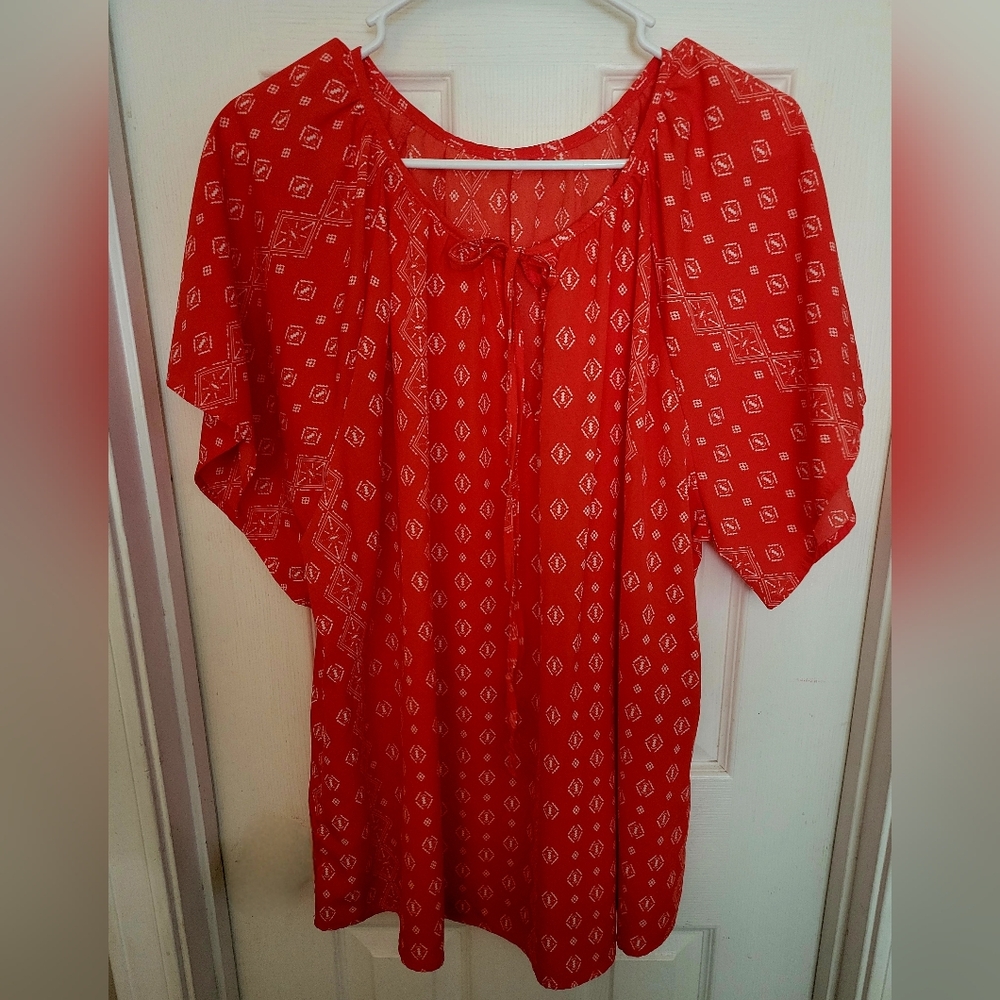 Orange Women's Top
